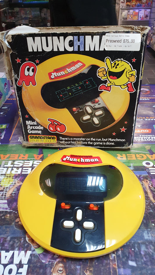 Grandstand Munchman Vintage 1981 Electronic Game