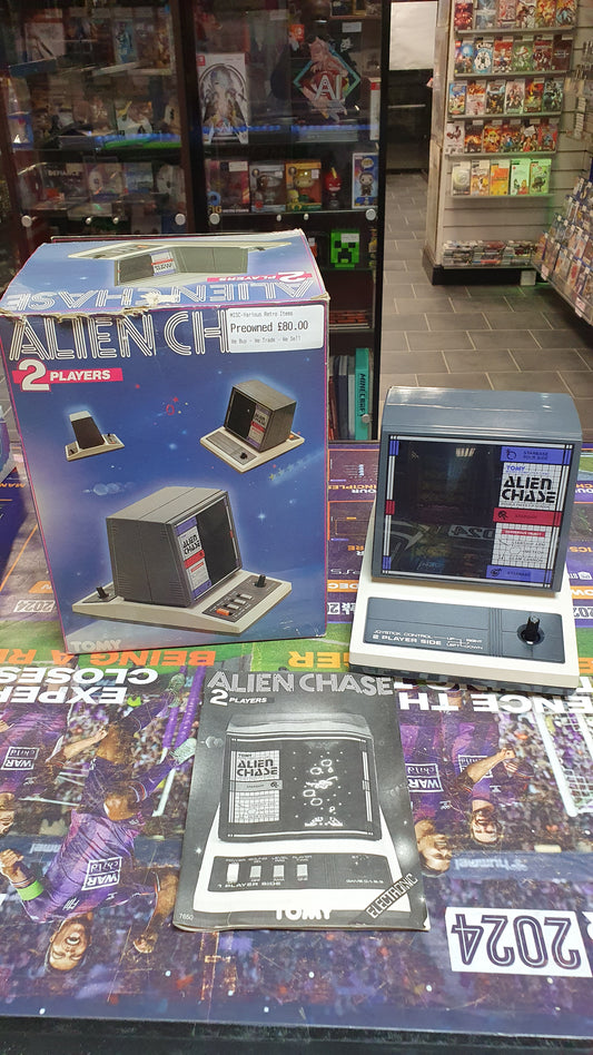 Tomy Alien Chase Retro Game Vintage Electronic Game