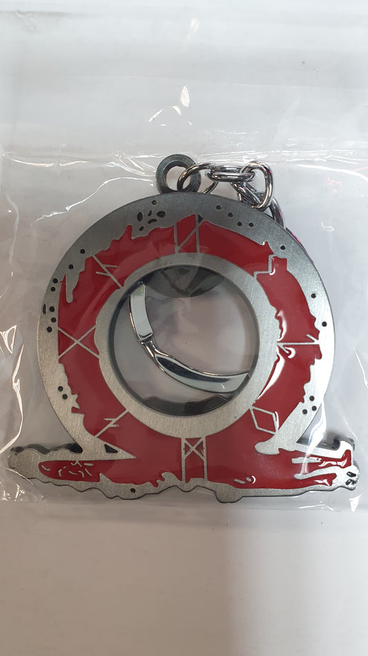 Classic God Of War Keyring Kratos Leviathan