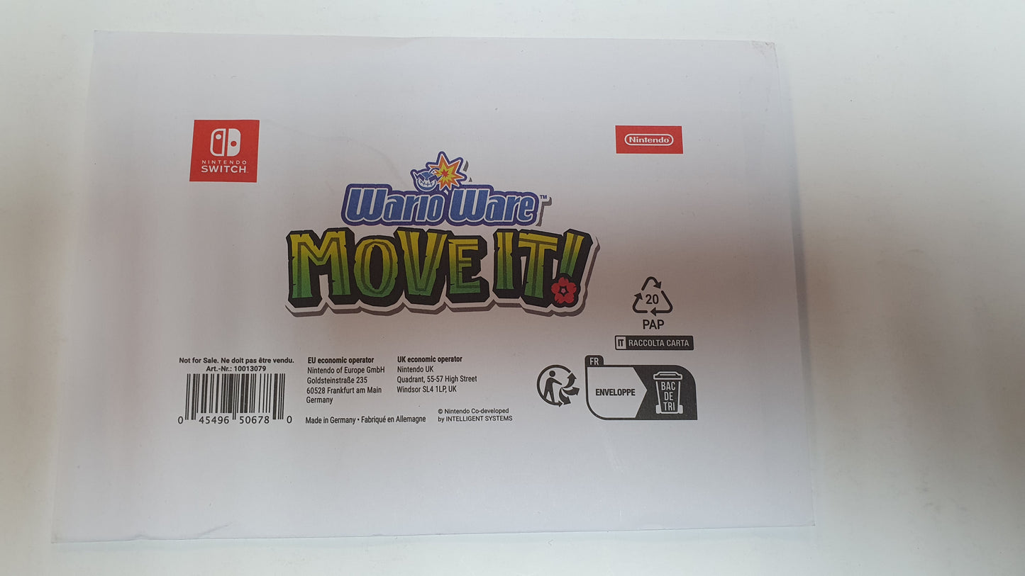 Warioware Move It Post Card Set