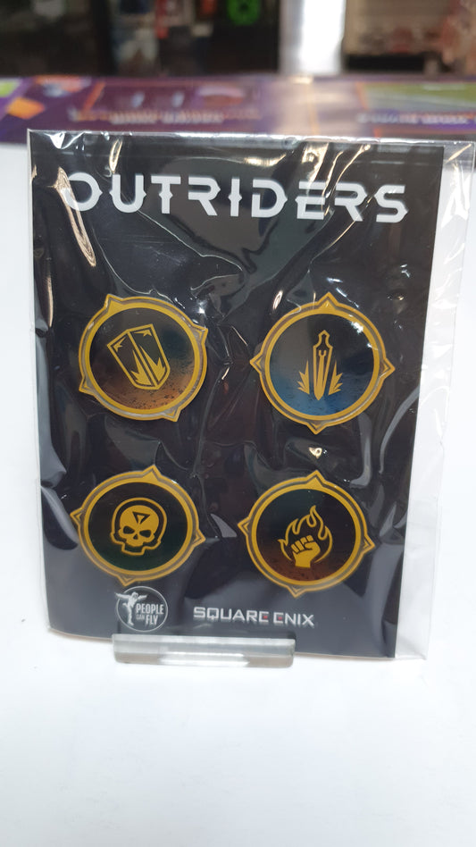 Outriders Pin Badge Set