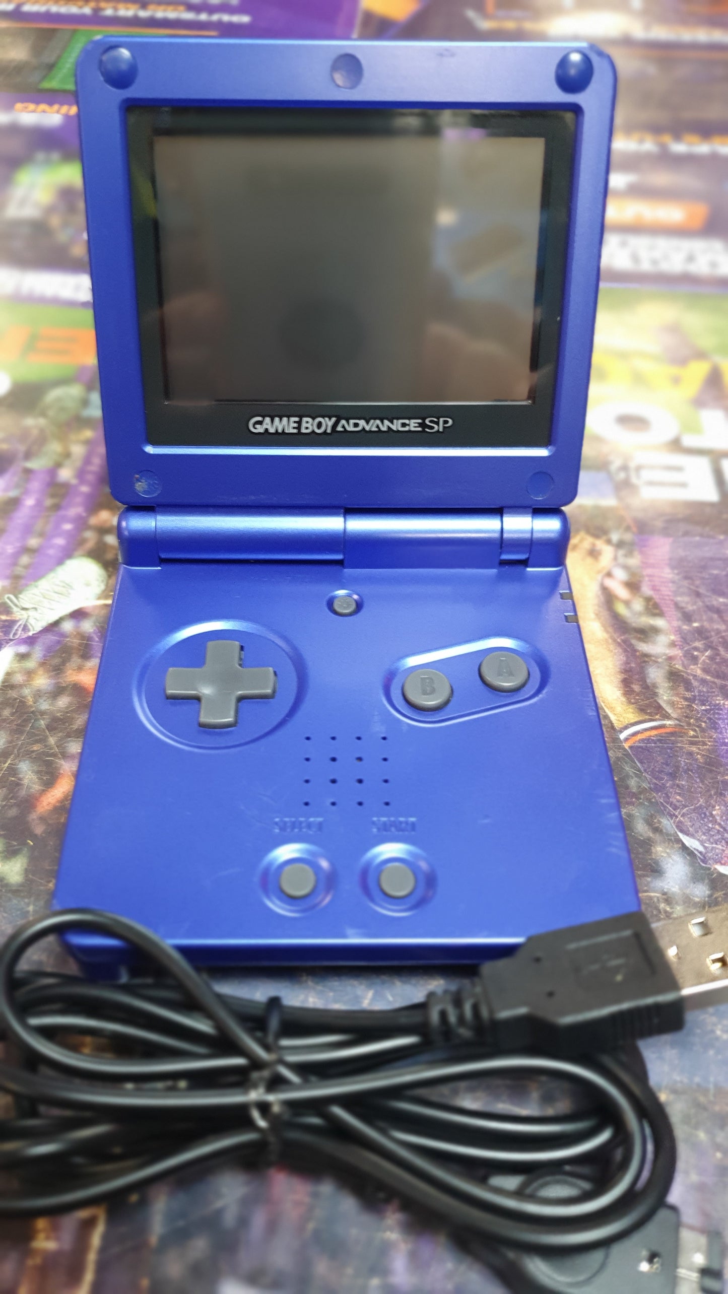 GBA SP (metalic blue)