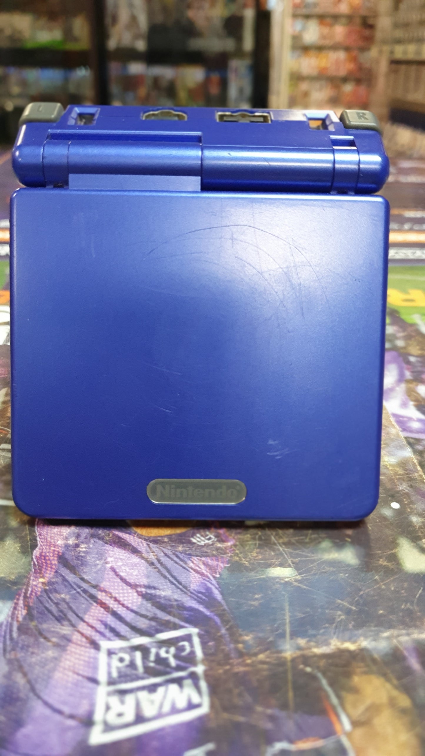 GBA SP (metalic blue)