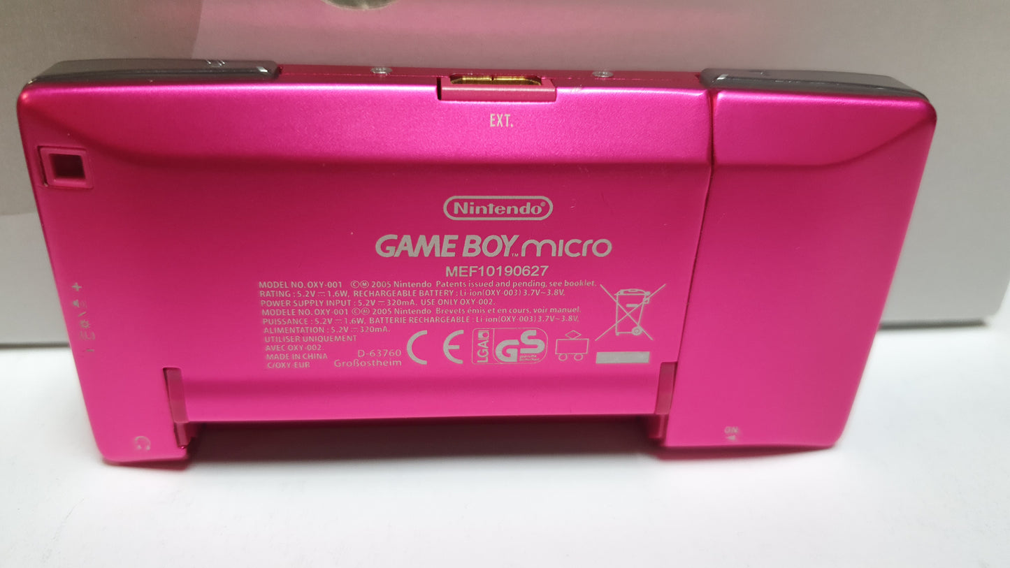 Gameboy Micro (pink)