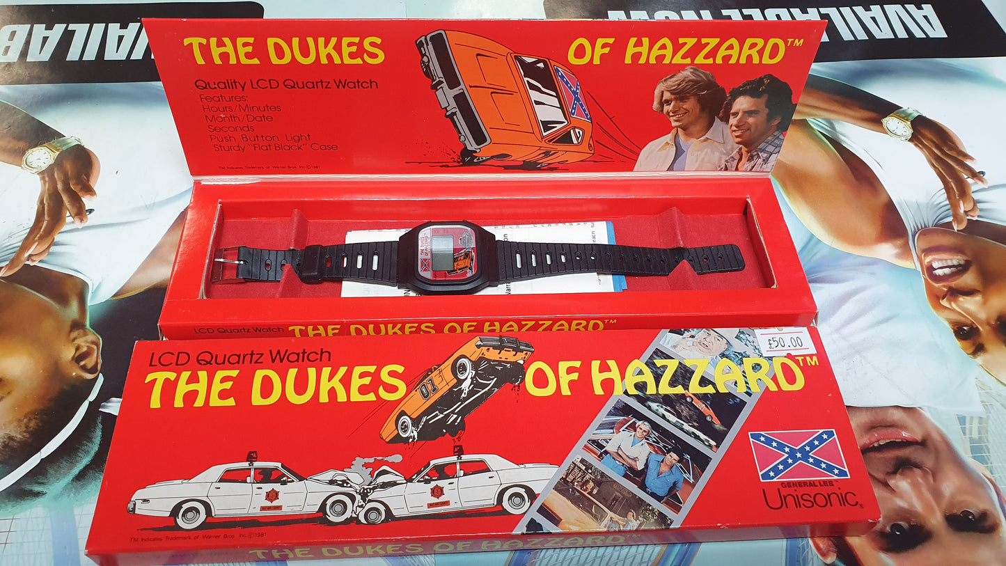 Dukes Of Hazard LCD Watch