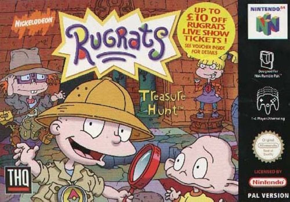 Rugrats Treasure Hunt (repro box)