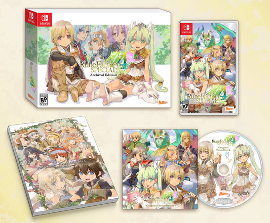 Rune Factory 4 Special 'Archival Edition'