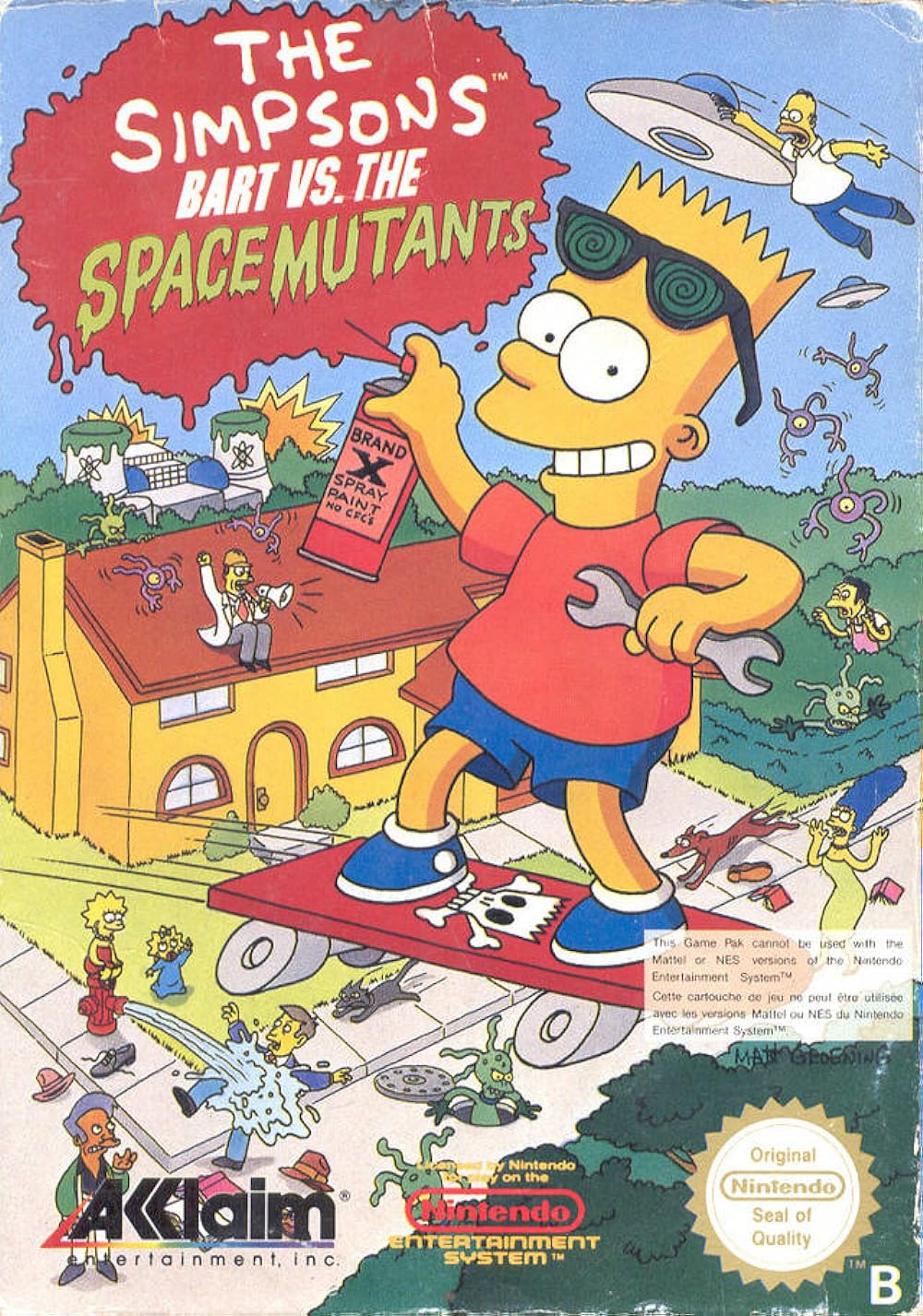 The Simpsons Bart vs Space Mutants