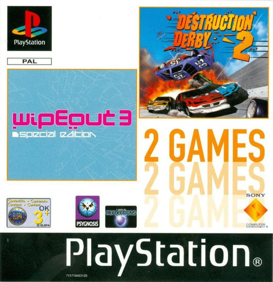 Wipeout & Destruction Derby Double Pack