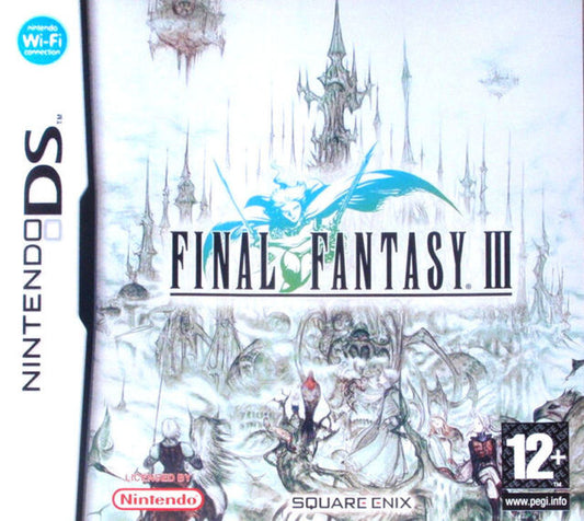 Final Fantasy III (printed cover)